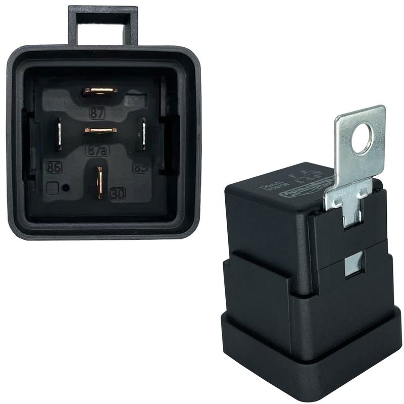 irhapsody 12VDC 80/60Amp Waterproof Relay, 5-pin SPDT Automotive Relay with Pigtail - Image 3